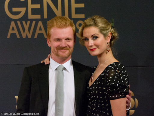 Matthew MacFadzean, Natalie Lisinska, Genie Awards 2012
