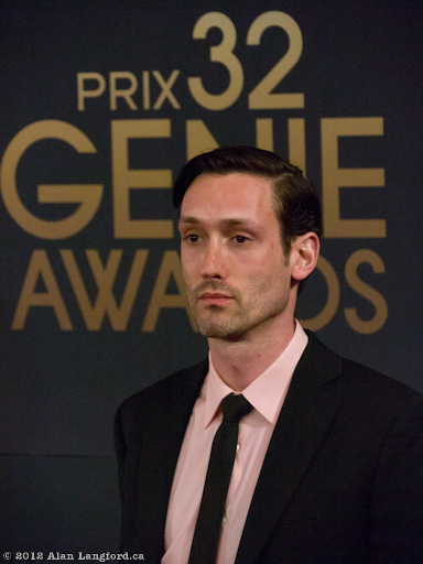 Ryan Ward, Genie Awards 2012